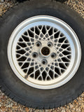 JAGUAR XJS Le Mans 16” 7J Lattice Cross Spoke alloy wheels x4 16x7J 5x120.65PCD ET28.5 CBC6175