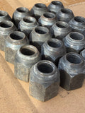 Daimler Jaguar XJS X300 X308 XK8 XJ40 short steel open ended/ Tapered ends for steel wheels, Wheel Nuts set x20