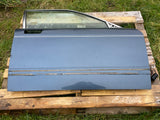 Jaguar XJ40 XJ6 90-92MY door stripped shell Solent Blue JFJ rght front