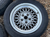 JAGUAR Daimler XJS X300 XJ40 16” Lattice Cross Spoke alloy wheels x5 16x8J 5x120.65PCD ET33