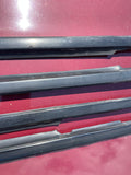 Jaguar X300 X308 XJR SPORT black waist line seal set of four SWB (mixed used condition)