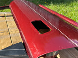 Jaguar X300 Drivers Right Side Rear Door Stripped shell. CFH Flamenco Red