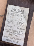 Jaguar X300 rear seat belt set of 3. Warm Charcoal/ Black LEG trim code
