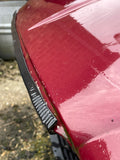 Jaguar XJ40 XJ6 Bonnet Hood front edge Rubber seal (between bonnet and grill)