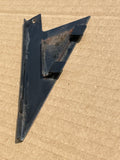 Jaguar XJ40 Left side Cheater Plate window black triangle finisher