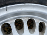 DAIMLER JAGUAR XJ40 METRIC Teardrop alloy wheels x4 5x120.65 220/65 R390 tyres