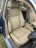JAGUAR XJ40 XJ6 AEE Doeskin Leather Front Right Seat Manually operated adjustments 93-94 Van camper