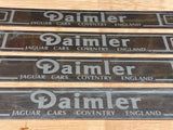 Daimler branded Jaguar X300 X308 XJ40 Front Sill Tread Plate Insert set of four