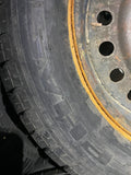 Jaguar XJ40 XJS X300 16” Steel wheel with tyre x1 CCC6904