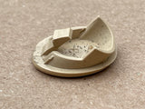 Jaguar XJ40 Daimler Screw cover for Door Cards/ inner Grab handle/ door pull, Magnolia AEM