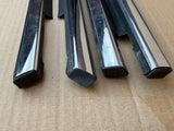 Jaguar XJ40 90-94 waist line seals trims window scrapers x4 set