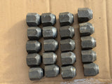 Daimler Jaguar XJS X300 X308 XK8 XJ40 short steel open ended/ Tapered ends for steel wheels, Wheel Nuts set x20