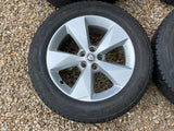Jaguar E-Pace 5x108 18” alloy wheels with winter tyres x4 8Jx18