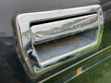 Jaguar XJ40 3.6 2.9 early version Left side Rear outer chrome door handle