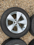 Jaguar E-Pace 5x108 18” alloy wheels with winter tyres x4 8Jx18