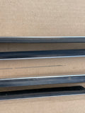 Jaguar X300 X308 XJ8 Stainless Chrome waist line seal set of four SWB (mixed used condition)