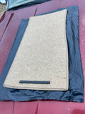 NEW NOS GENUINE Daimler Jaguar XJ40 LHD right side front footwell mat carpet Champagne Suitable for Magnolia interiors 93-94