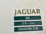Daimler Jaguar XJ40 XJ6 86-89 3.6 2.9 Owner’s Hand book User Manual book pack