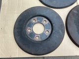 Daimler Jaguar 15” Brake dust wheel shield protector set XJ40 X300 X308 XJS S3