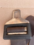 Jaguar X300 rear seat belt set of 3. Warm Charcoal/ Black LEG trim code