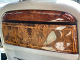 Daimler JAGUAR X300 X305 AGD OATMEAL Heated electric Leather Front Seat with Walnut Picnic Table Right side