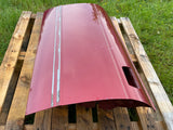 Jaguar XJ40 left Front Door Stripped Shell 1994 Flamenco Red CFH