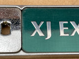 Jaguar X300 X308 XJ6 XJ Executive Trunk Boot Lid Badge Green & silver