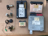 Jaguar X300 4.0 Security system set up module key lock Transponder Reader exciter ECU, BCU