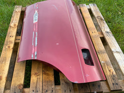 Jaguar XJ40 Left Rear Door Stripped Shell 1994 Flamenco Red CFH