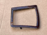 Jaguar XJ40 Walnut Wood veneer right side dashboard vent surround