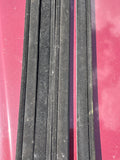 Jaguar X300 X308 XJR SPORT black waist line seal set of four SWB (mixed used condition)