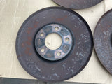 Daimler Jaguar 15” Brake dust wheel shield protector set XJ40 X300 X308 XJS S3