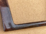 Jaguar XJ40 Walnut Wood veneer right side dashboard vent surround