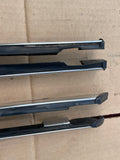 Jaguar X300 X308 XJ8 Stainless Chrome waist line seal set of four SWB (mixed used condition)