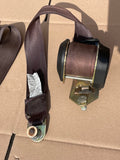 Jaguar X300 rear seat belt set of 3. Warm Charcoal/ Black LEG trim code