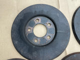Daimler Jaguar 15” Brake dust wheel shield protector set XJ40 X300 X308 XJS S3