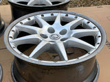JAGUAR XKR XK8 X308 XJR 20” BBS MONTREAL ALLOY WHEELS Rims x4 MXD6156KA MXD6156JA