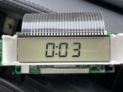 Repair Service - new LCD screen & Ribbon fitted for Jaguar X300 clock LNA6292CA