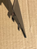 Jaguar XJ40 Left side Cheater Plate window black triangle finisher
