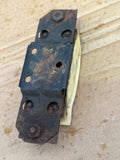 Jaguar XJ40 side Rear Bumper Bracket Mount x1. Some corrosion present.