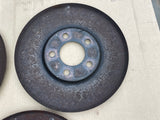 Daimler Jaguar 15” Brake dust wheel shield protector set XJ40 X300 X308 XJS S3