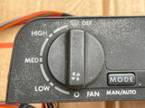 Jaguar XJ40 86-92 Heating Heater cooling Fan Control Panel