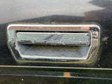 Jaguar XJ40 3.6 2.9 early version Left side Rear outer chrome door handle