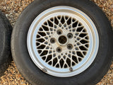JAGUAR XJS Le Mans 16” 7J Lattice Cross Spoke alloy wheels x4 16x7J 5x120.65PCD ET28.5 CBC6175