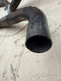 Jaguar X300 XJ6 94-97 6cyl models 50mm Bore Custom Stainless Steel Mid Over Axle Exhaust Boxes Sections. Left & Right