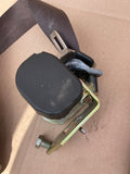Jaguar X300 rear seat belt set of 3. Warm Charcoal/ Black LEG trim code