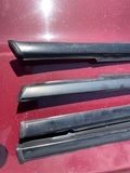 Jaguar X300 X308 XJR SPORT black waist line seal set of four SWB (mixed used condition)