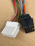 Jaguar x300 Front electric Seat ECU plugs into the main car harness with wiring tail