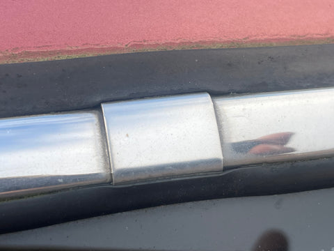 JAGUAR XJ40 88-94 Front or Rear Screen stainless Chrome joining Trim