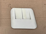 Jaguar X308 front left seat belt upper trim surround Escutcheon in B Post NED Ivory HNC1453AD